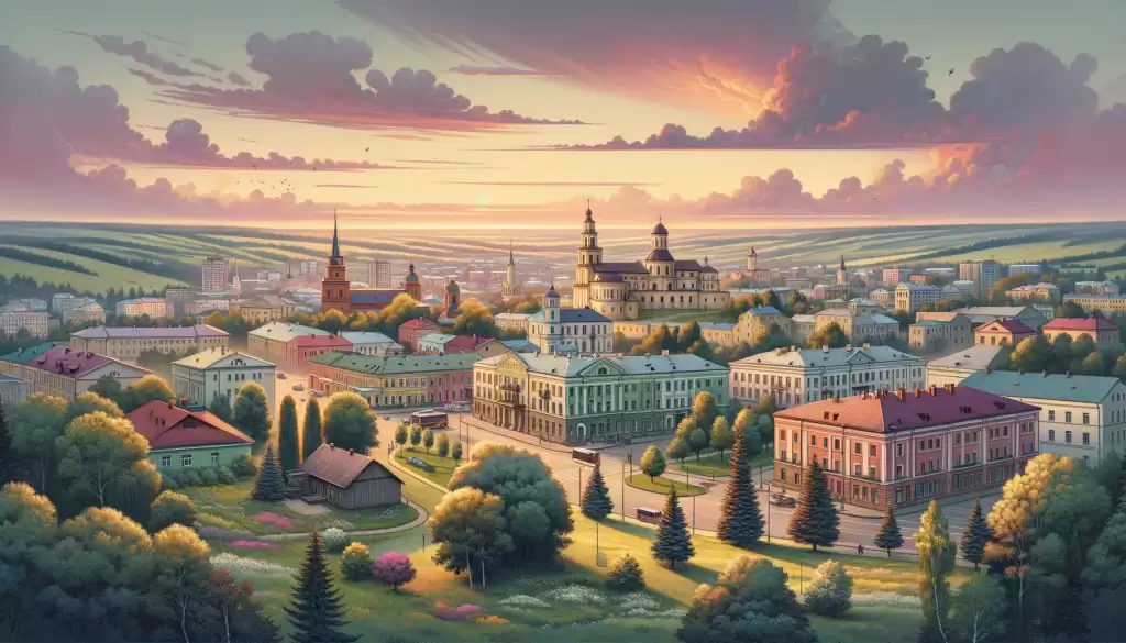 Мозырь глазами ИИ GPT